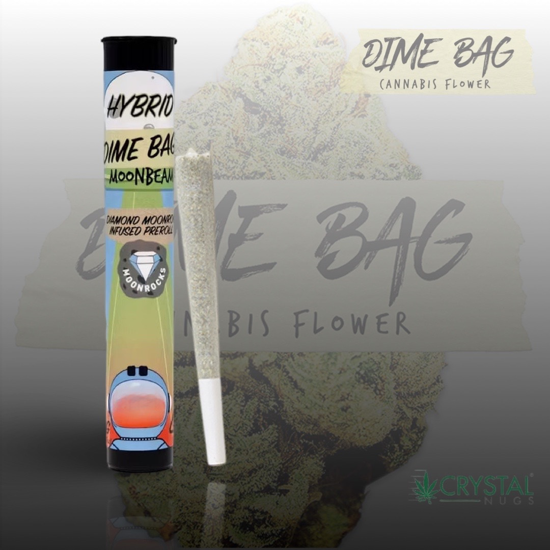 Shop Dime Bag - Moonbeam Horchata Infused Preroll [1g] - Hybrid