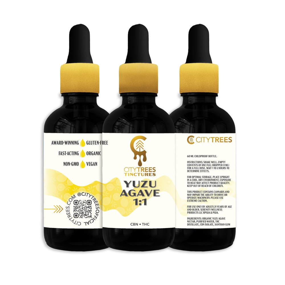 1:1 Yuzu Agave (250mg CBN/250mg THC)