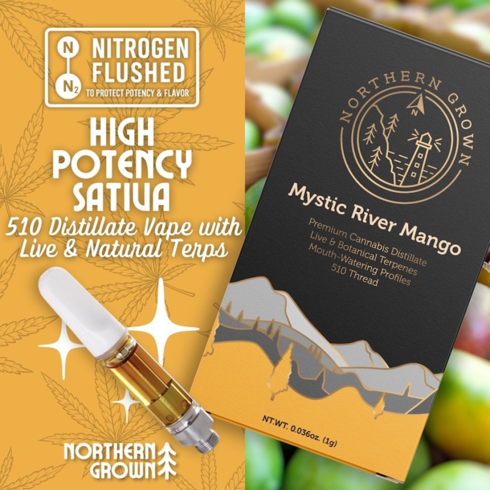 Northern Grown  Mystic River Mango Juiced Cartridge