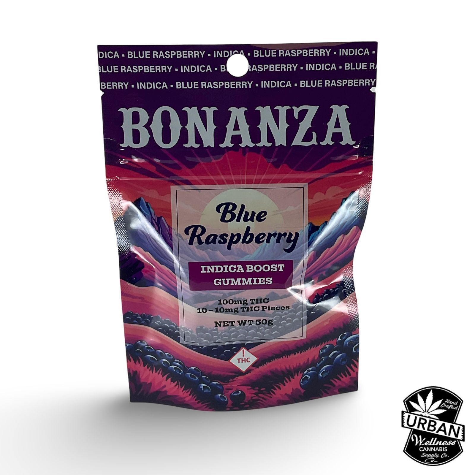 Blue Raspberry - Indica (100mg)