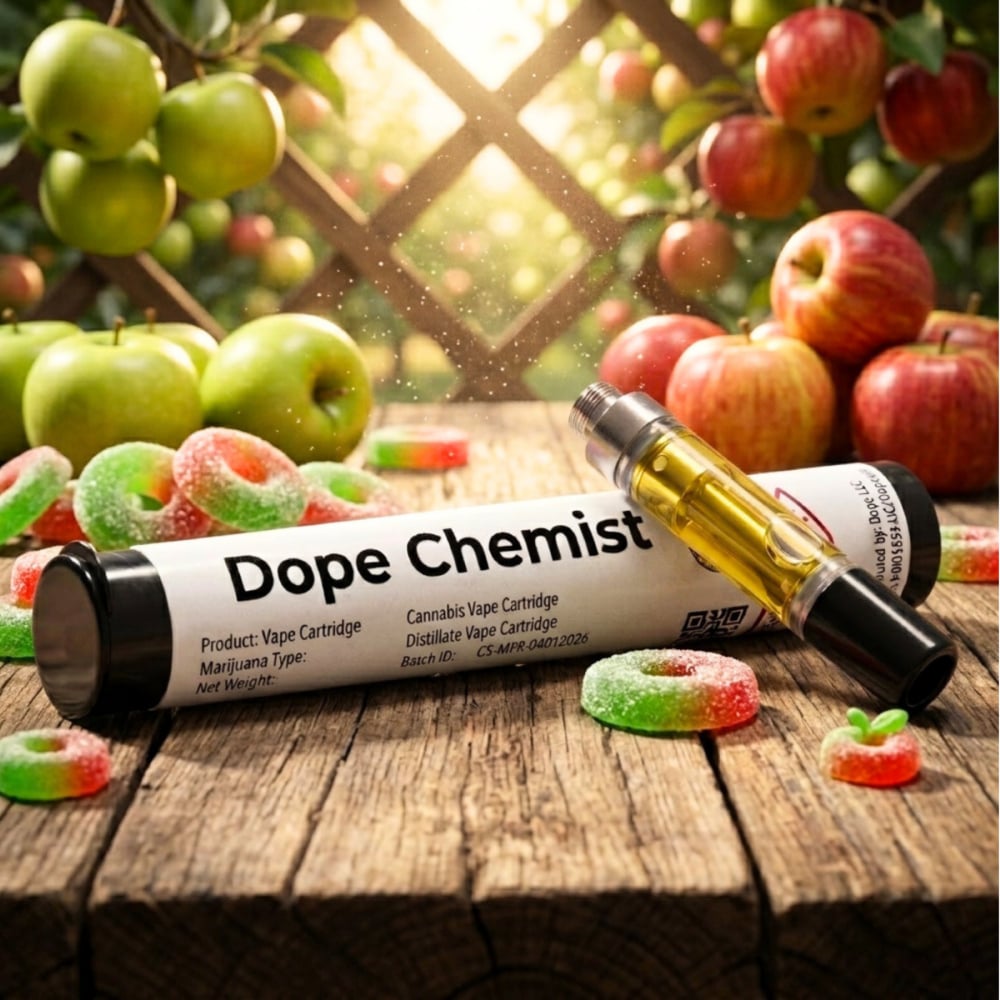 Dope Chemist  Apple Rings Cartridge