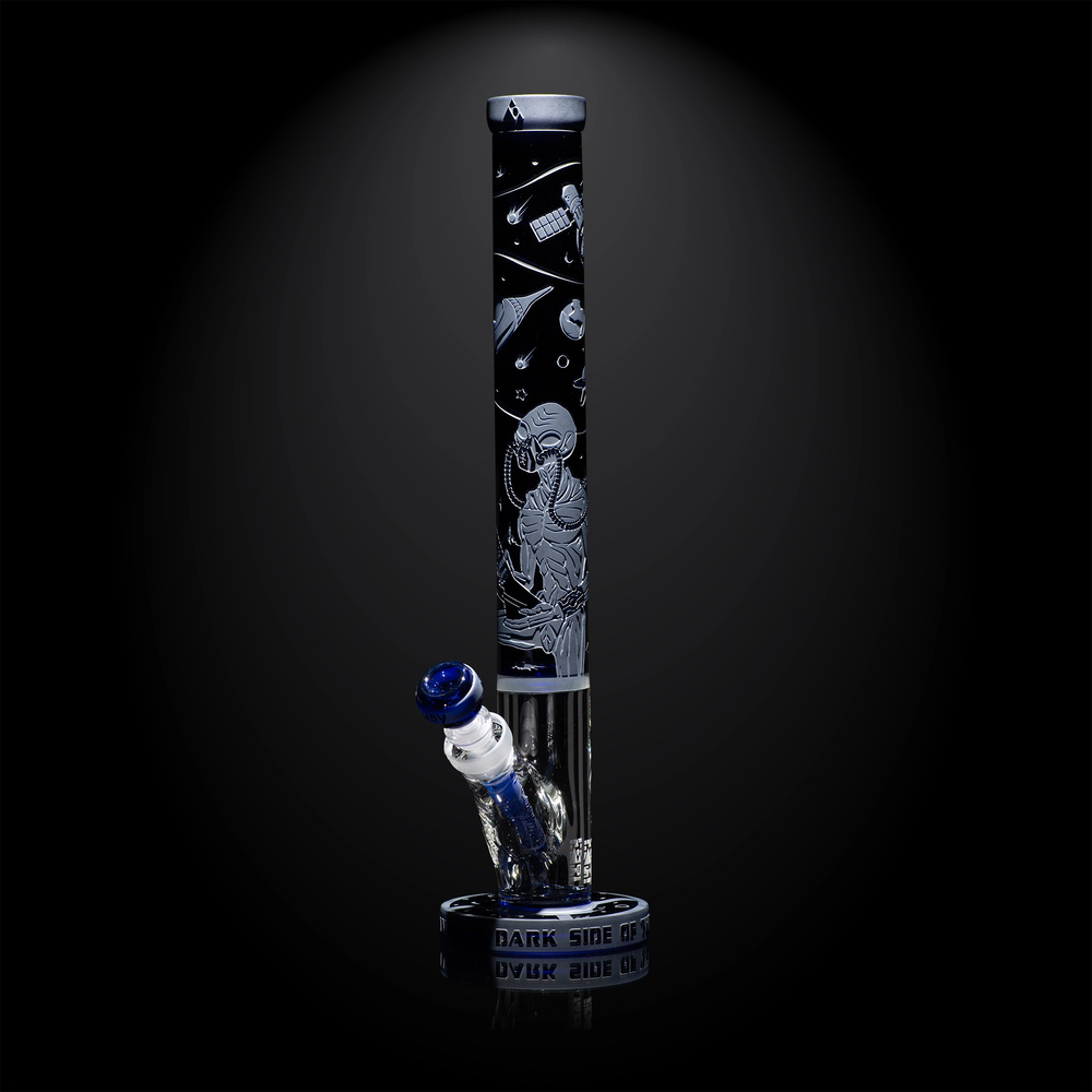 18" Alien Artifacts Straight Tube - Dark Blue 18" Alien Artifacts Straight Tube - Dark Blue