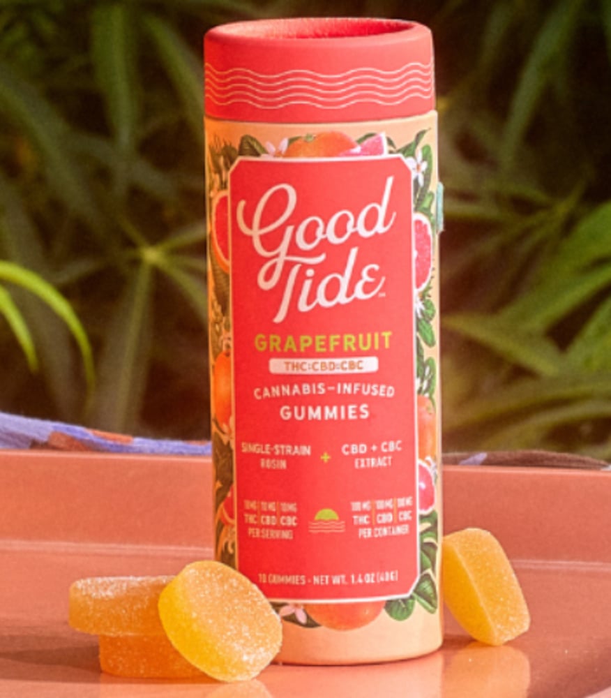 Grapefruit 1:1:1 CBD + CBC Single-Strain Rosin Gummies
