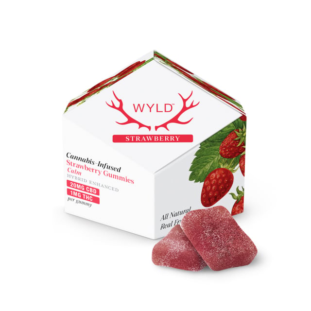 Strawberry 20:1 CBD + Hybrid Enhanced Gummies | 200mg:10mg