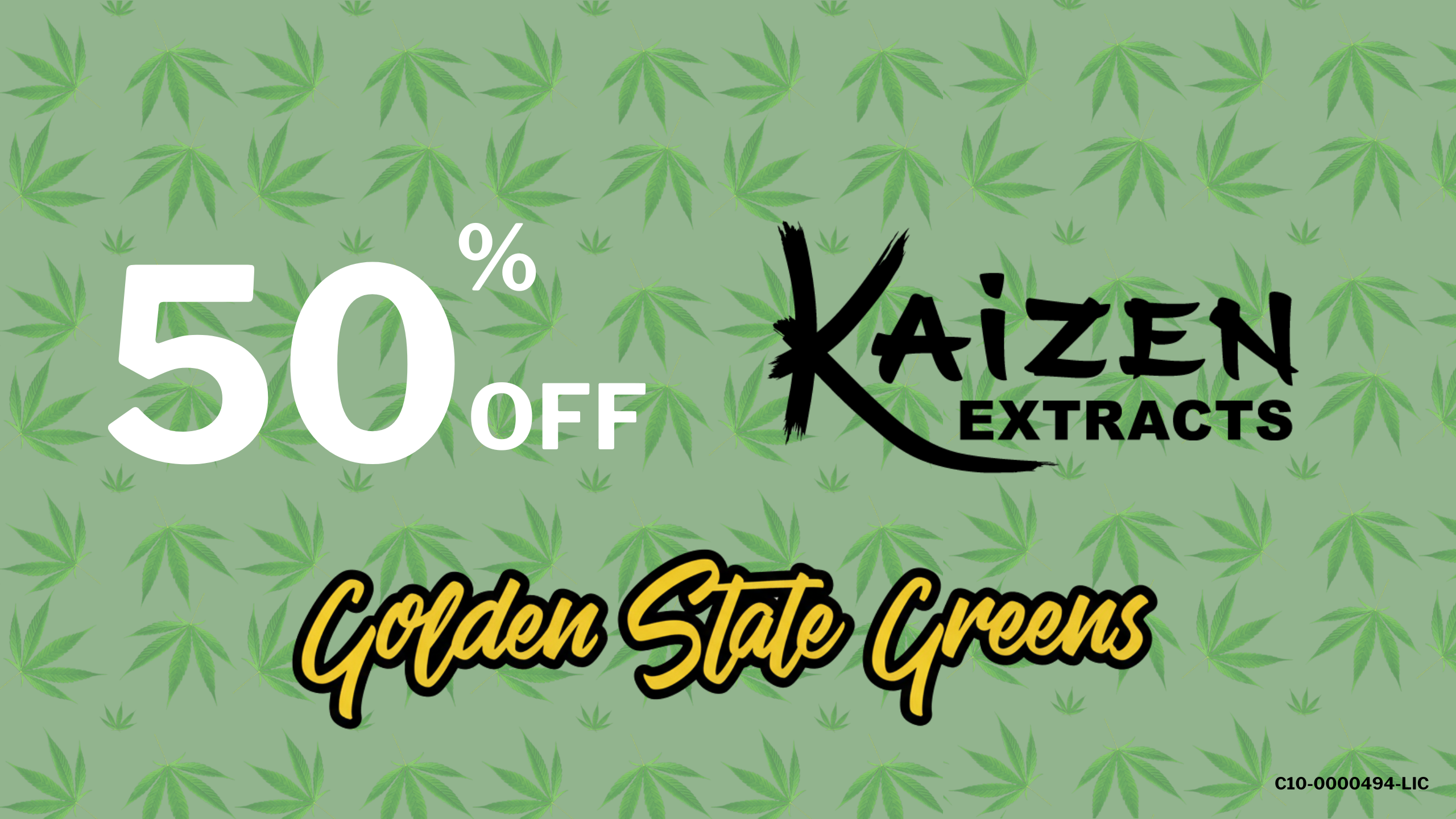 KAIZEN -50% OFF special photo