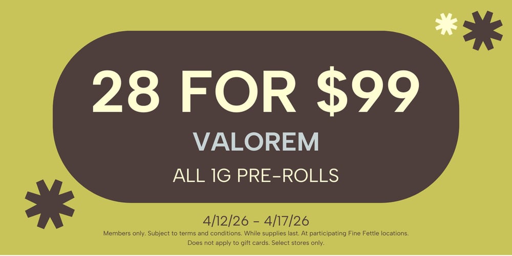 Valorem 1g Pre-Roll 1pks | 28 for $99 special