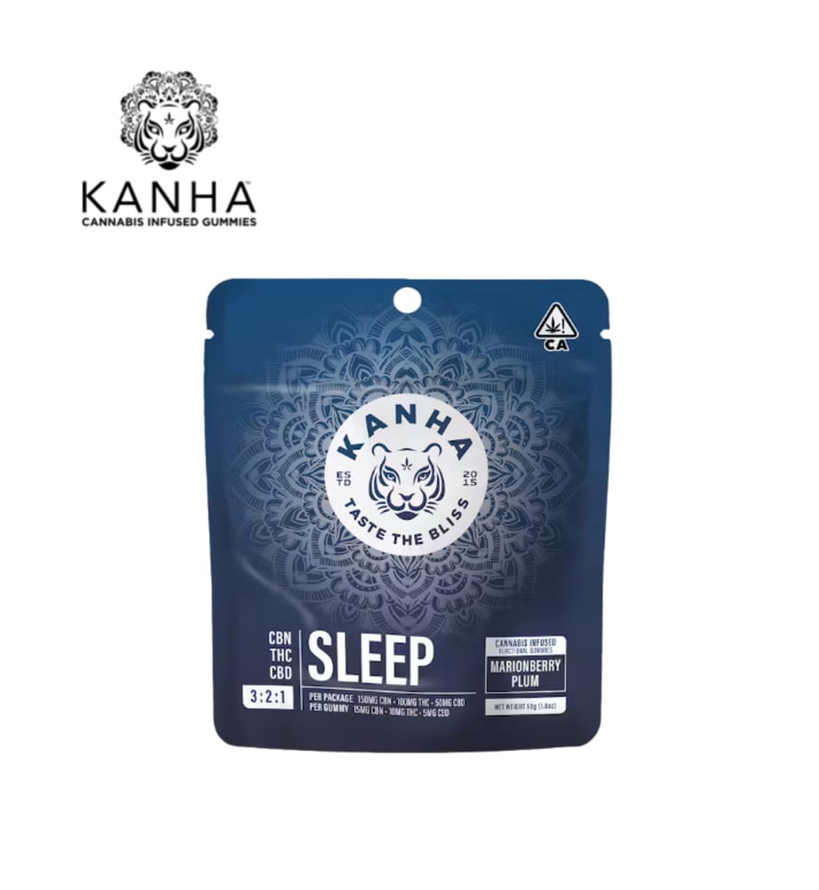 3:2:1 SLEEP MARIONBERRY PLUM CBN:THC:CBD 100MG 10 PACK NANO GUMMIES