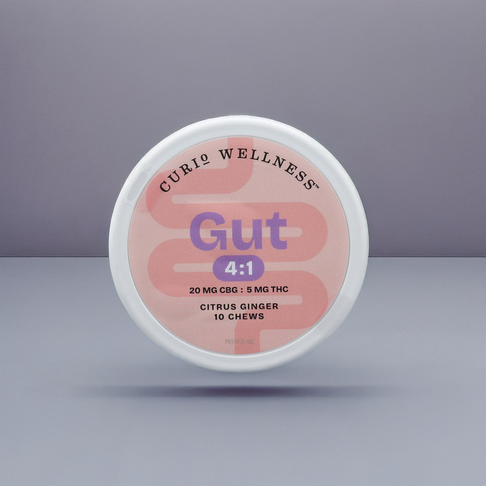 Gut Chews |  Citrus Ginger [10pk] (200mg CBG/50mg THC)