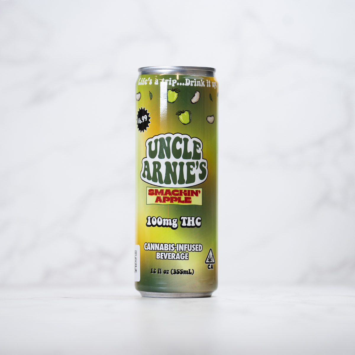 UNCLE ARNIE'S - SMACKING APPLE - SODA - (12 FL.OZ.) - [100MG]