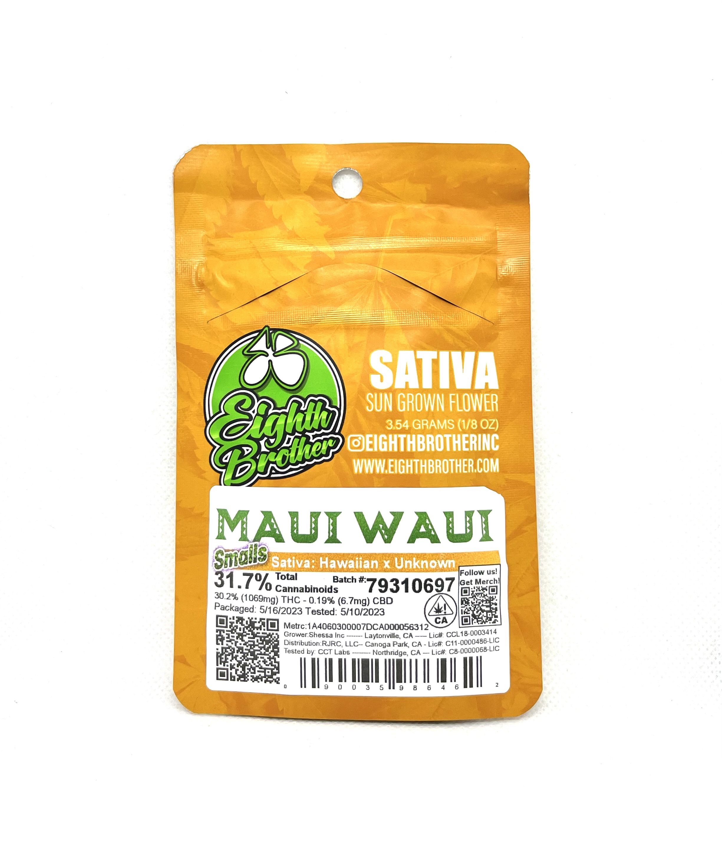 Maui Waui- Sun Grown Flower Smalls