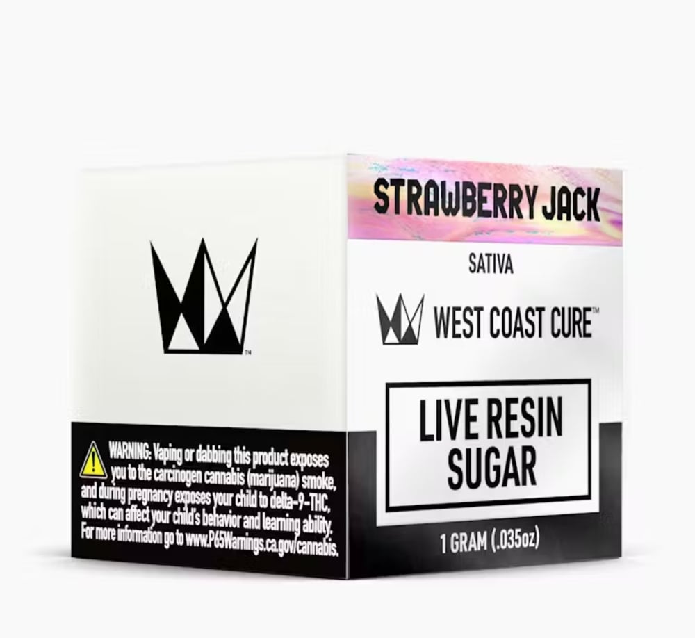 Strawberry Jack Live Resin Sugar