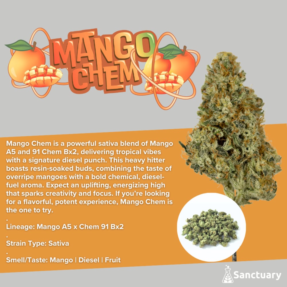 Sanctuary - Mango Chem Flower