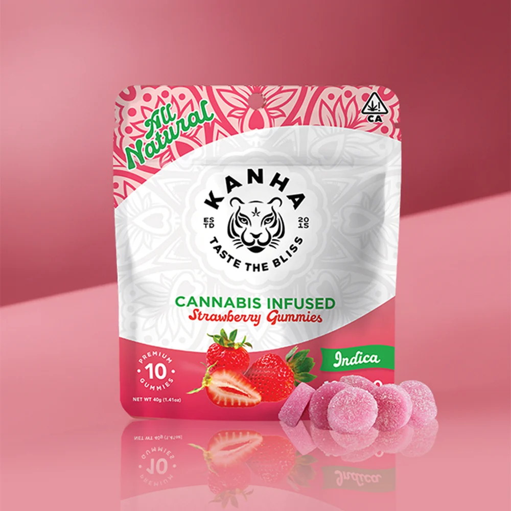 Strawberry - Indica [10pk] (100mg)
