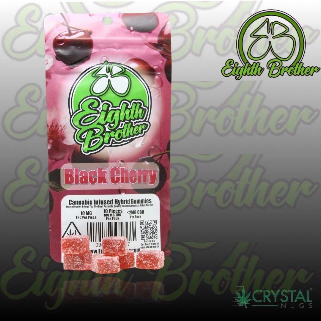 Shop Black Cherry [10pk] (100mg) | Crystal Nugs Dispensary