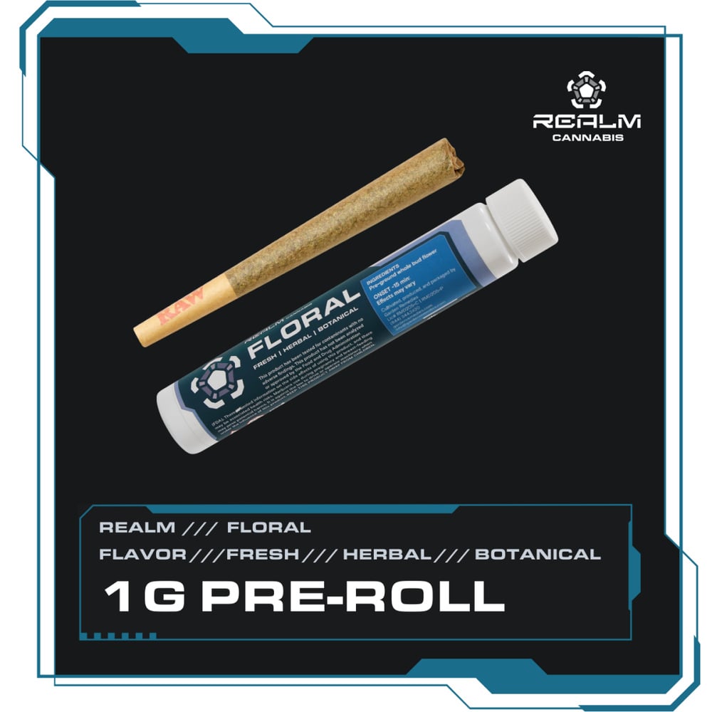 Realm - Shady Cakes Pre-Roll (1g) product photo