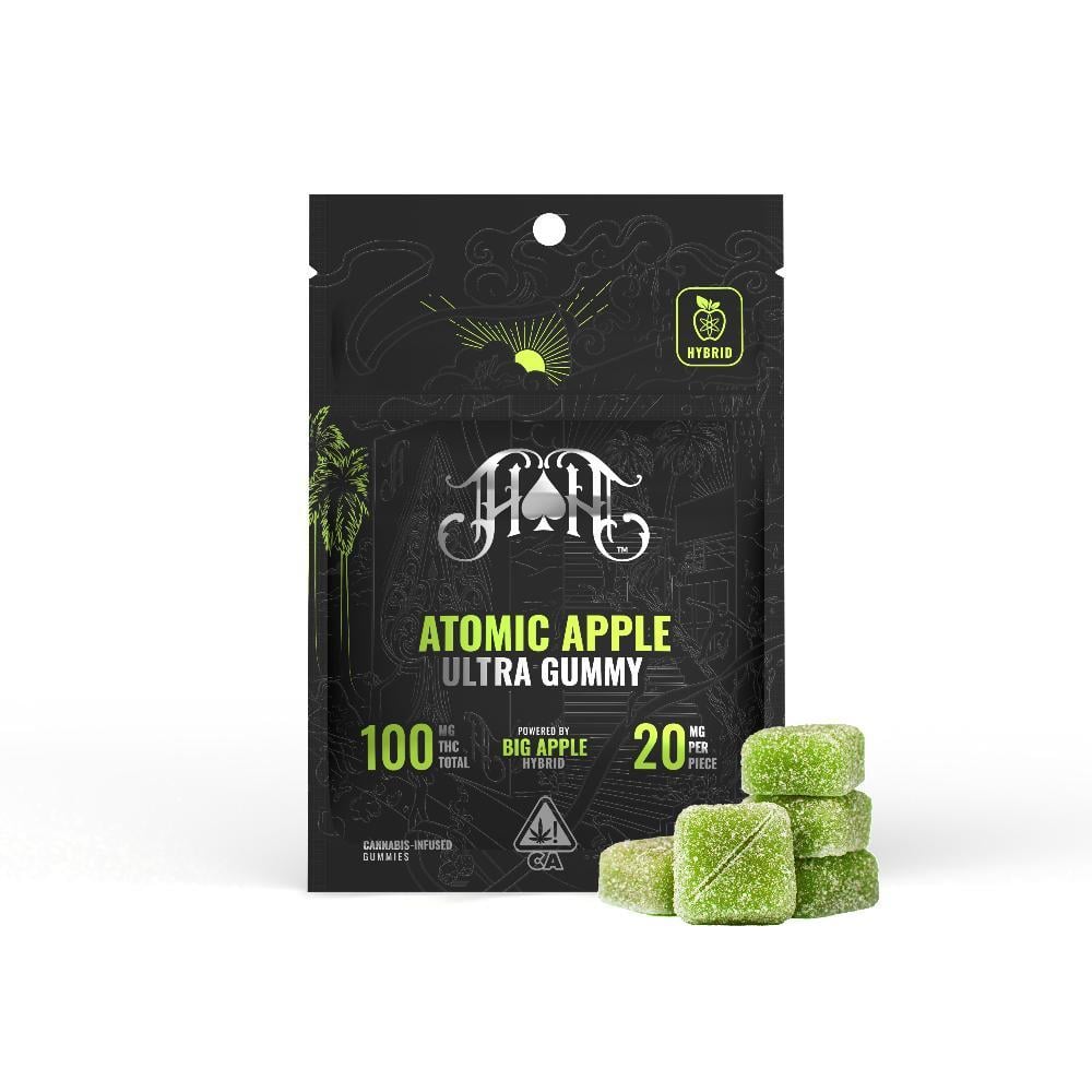 Shop Atomic Apple | Hybrid - Ultra Pure Gummies - 100mg THC