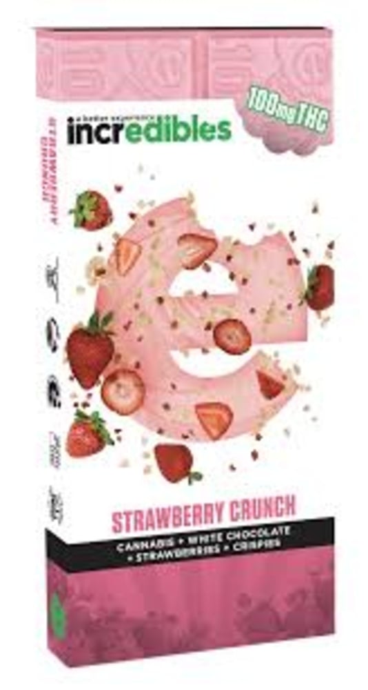 Strawberry Crunch Bar [10pk] (100mg)