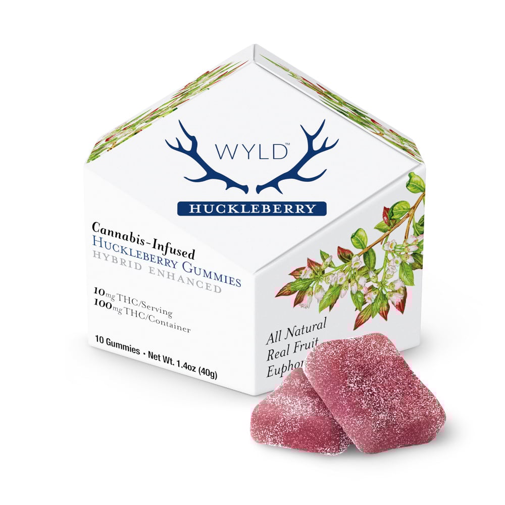 Huckleberry Hybrid Enhanced Gummies | 100mg THC