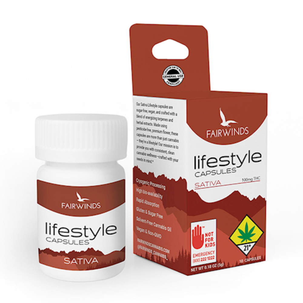 Lifestyle Sativa [10pk] (100mg THC)