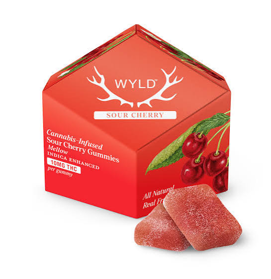 Sour Cherry Indica Enhanced Gummies | 100mg