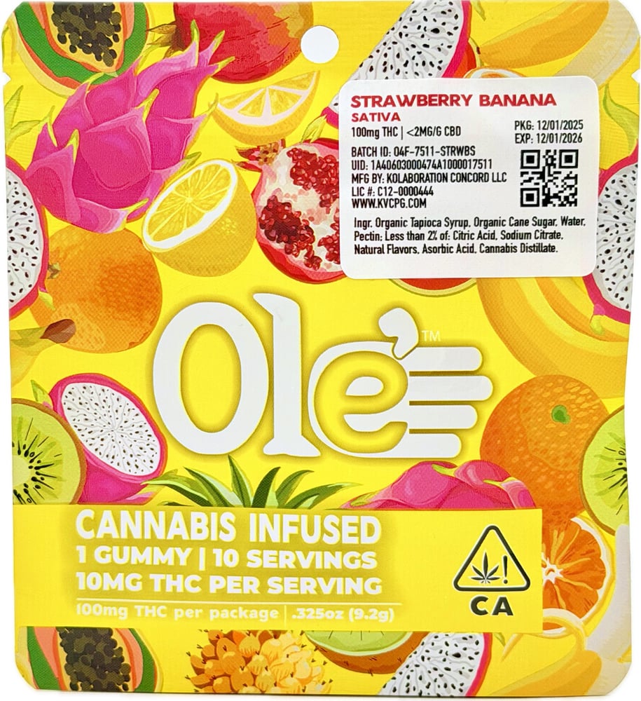 Strawberry Banana [1pk] (100mg)