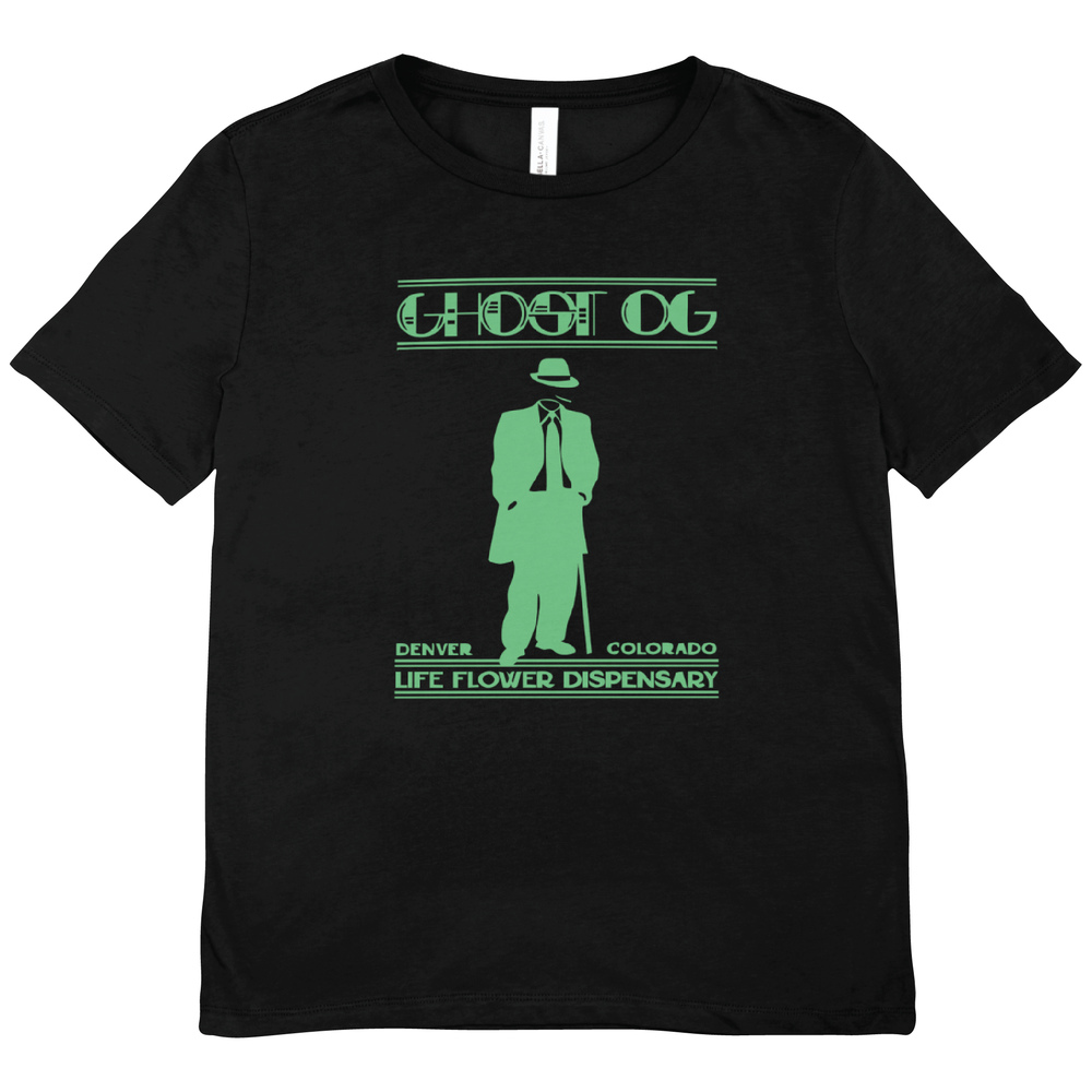 T-Shirt - Life Flower - Ghost OG