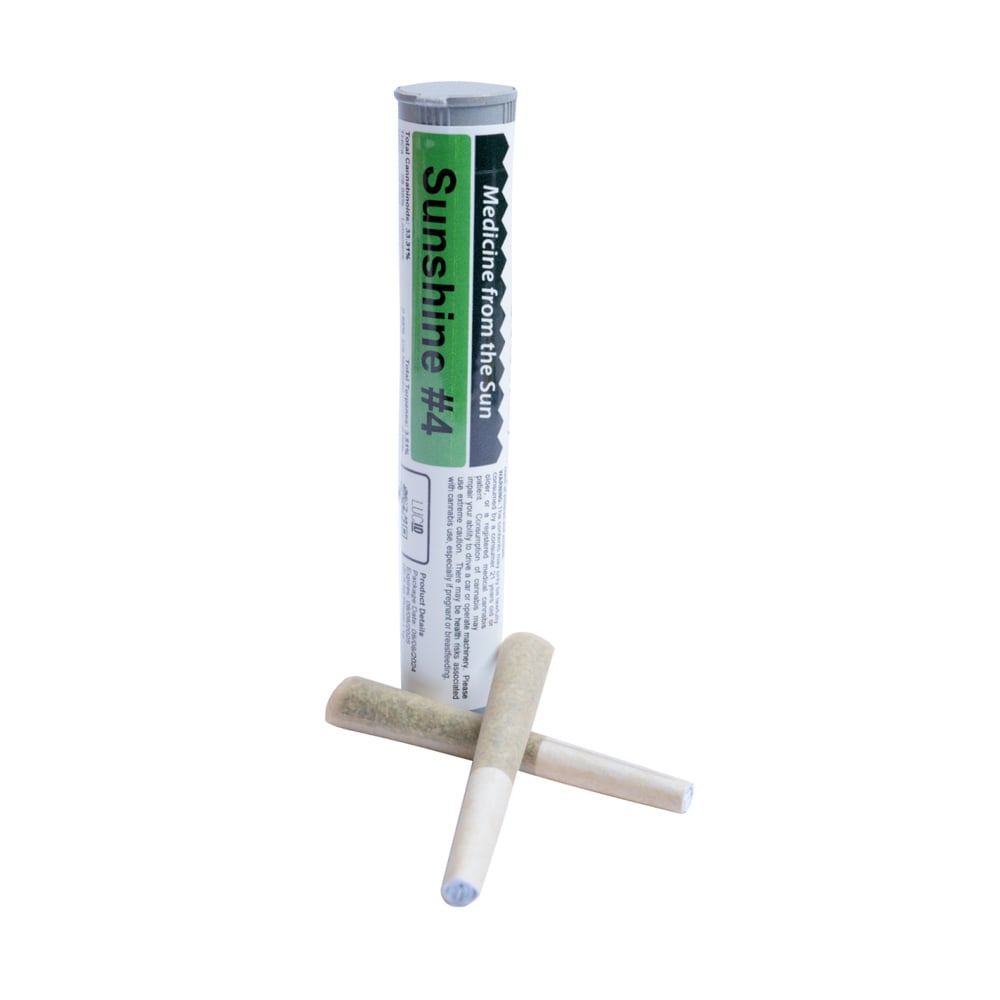Sunshine #4 Pre-Roll 0.5g 2-Pack