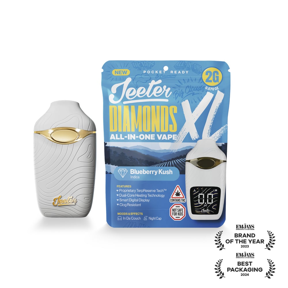 Jeeter - Blueberry Kush (I) Liquid Diamond Disposable Vape (2g)