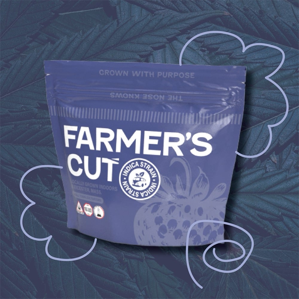 Farmer's Cut - Strawberry Bubble-Yum Flower