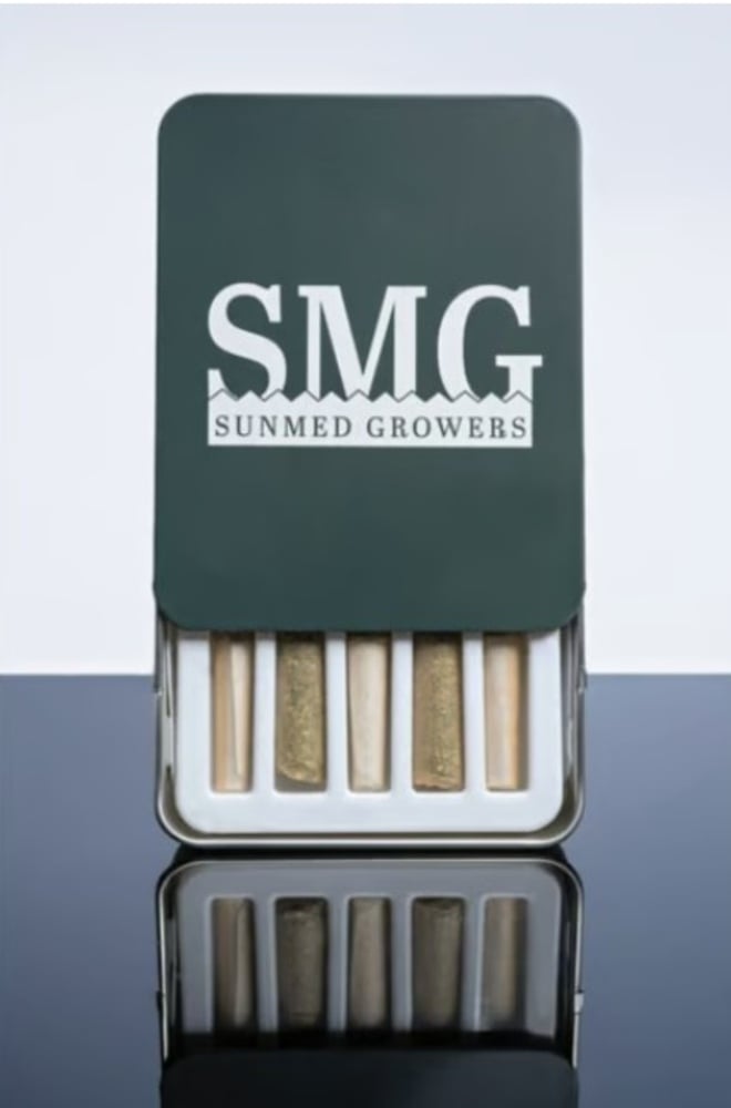 Sunshine #4 Pre-Roll 2.5g 5-Pack Tin Sunshine #4 Pre-Roll 2.5g 5-Pack Tin