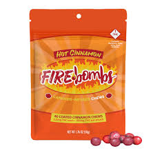 Fire Bombs Hot Cinnamon - 100mg THC (40pk / 2.5mg THC ea)