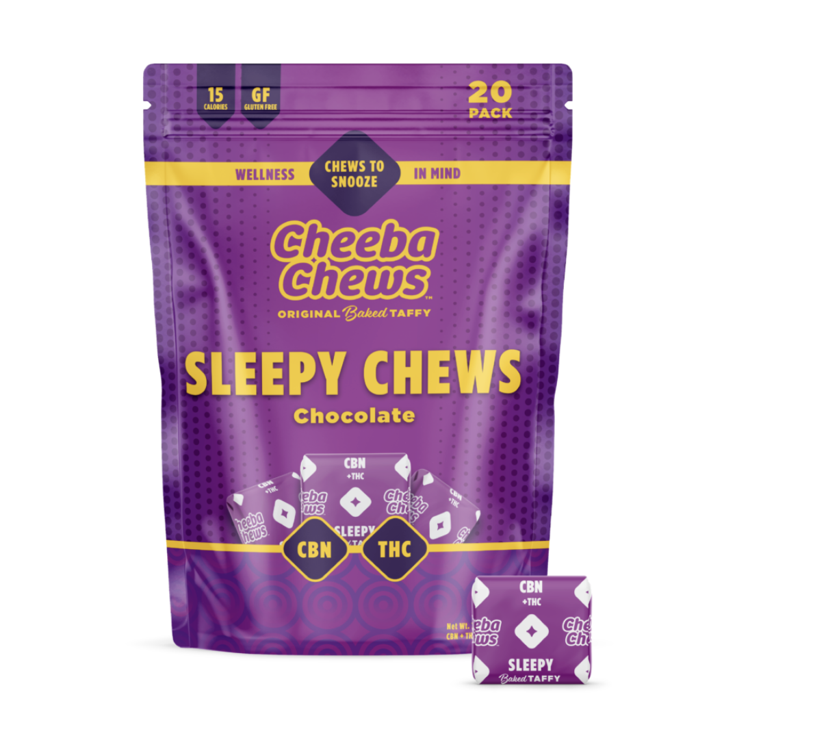 Chew Chocolate 🍫  (Sleepy)  100MG | 50MG CBN