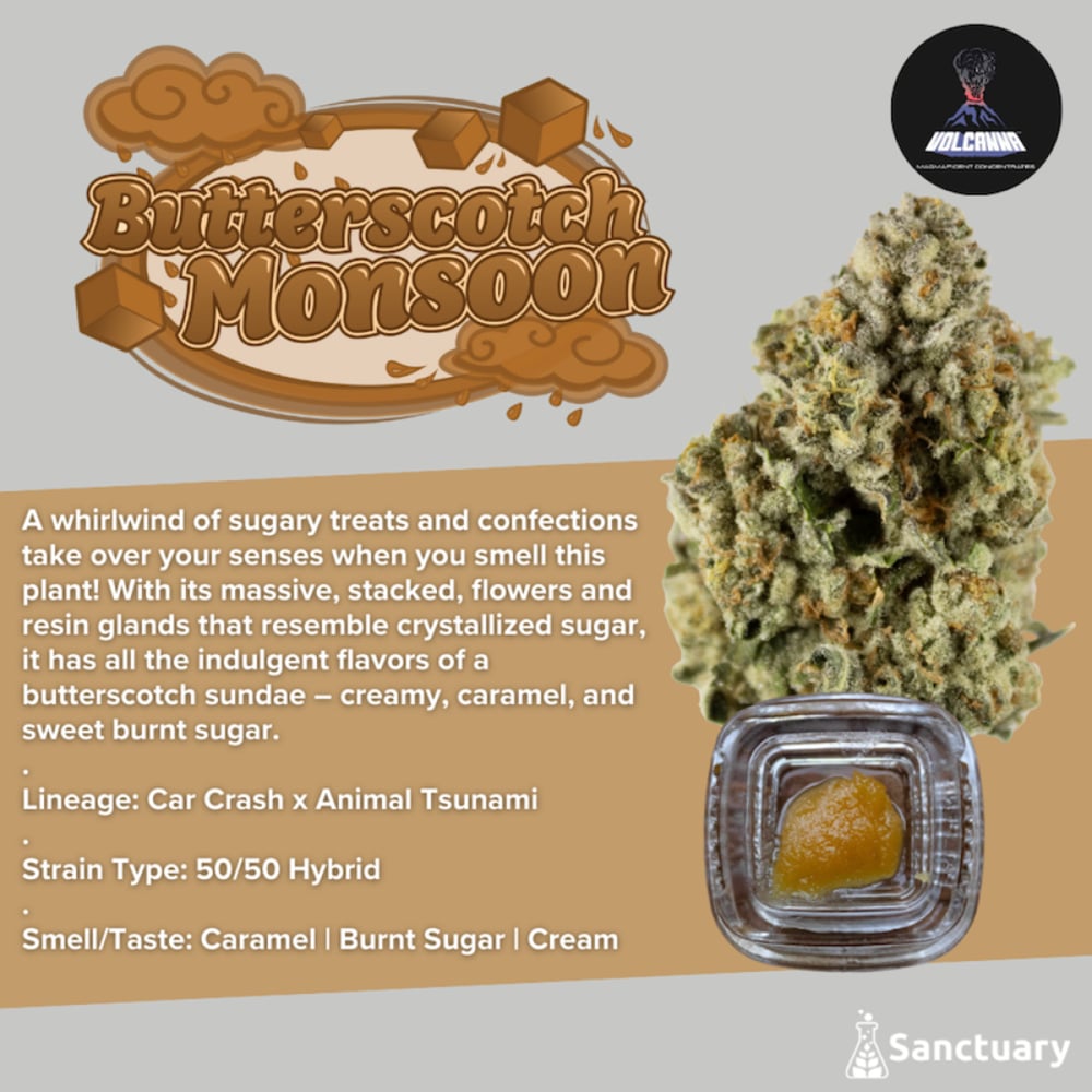 Volcanna  Butterscotch Monsoon Sauce  *NP