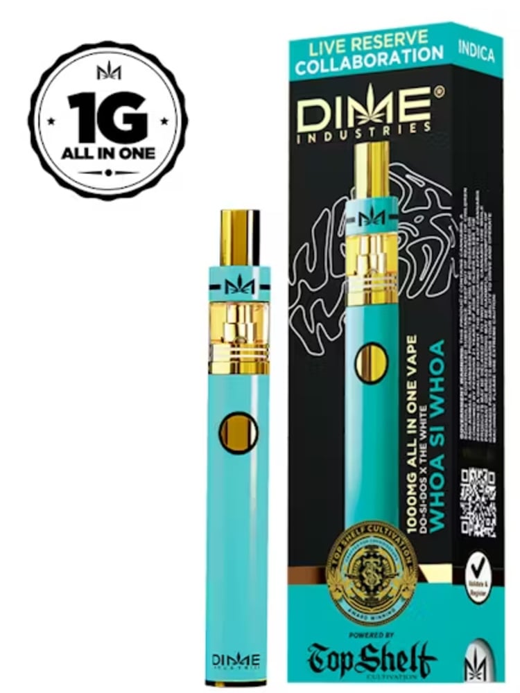 Whoa Si Whoa (Top Shelf Cultivation collab) 1G All In One Device