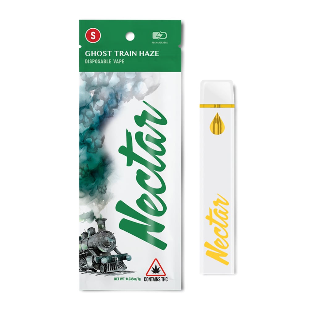 Shop NP Nectar - Ghost Train Haze Disposable Vape (1g) | Fine Fettle