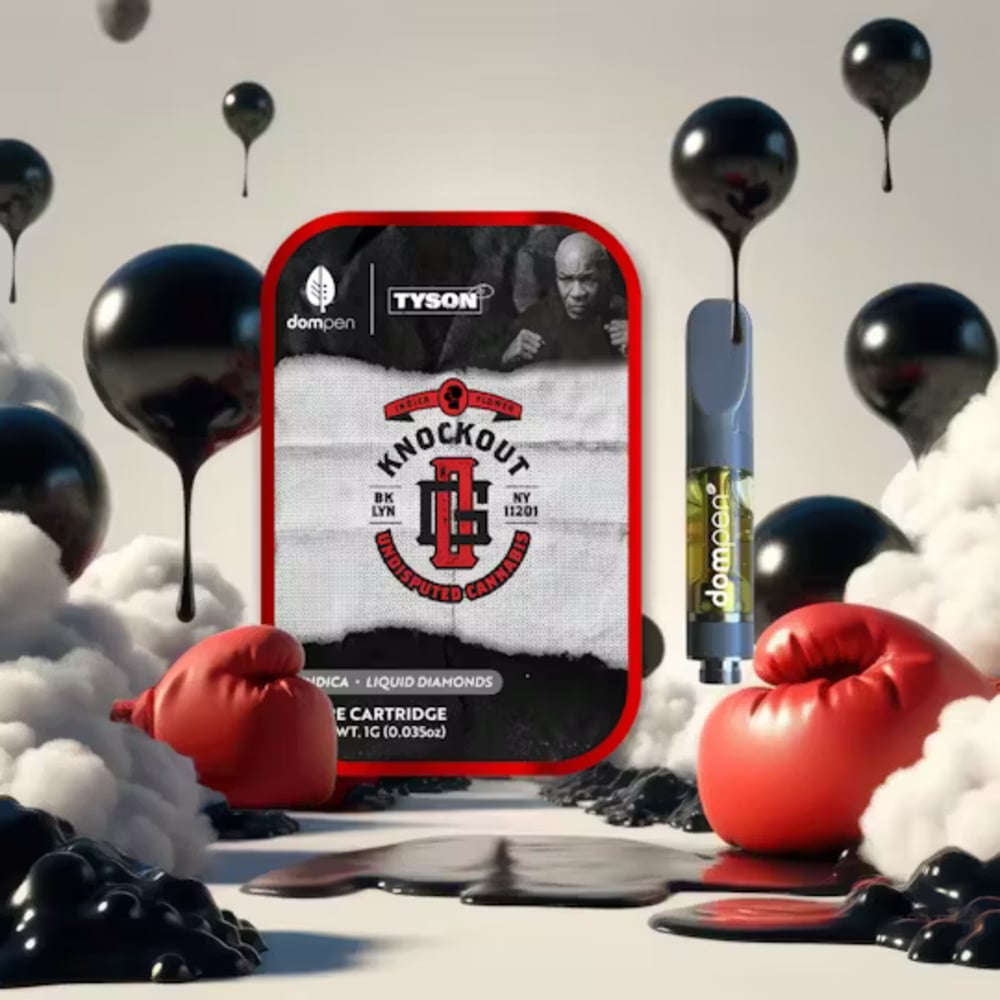 dompen™ Cherry Gas Liquid Diamonds - 1G Cartridge