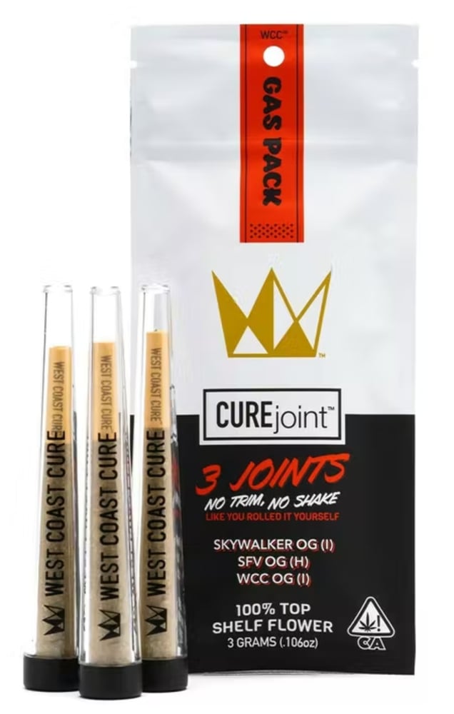 Gas Pack Pre-Rolls (3 x 1g)