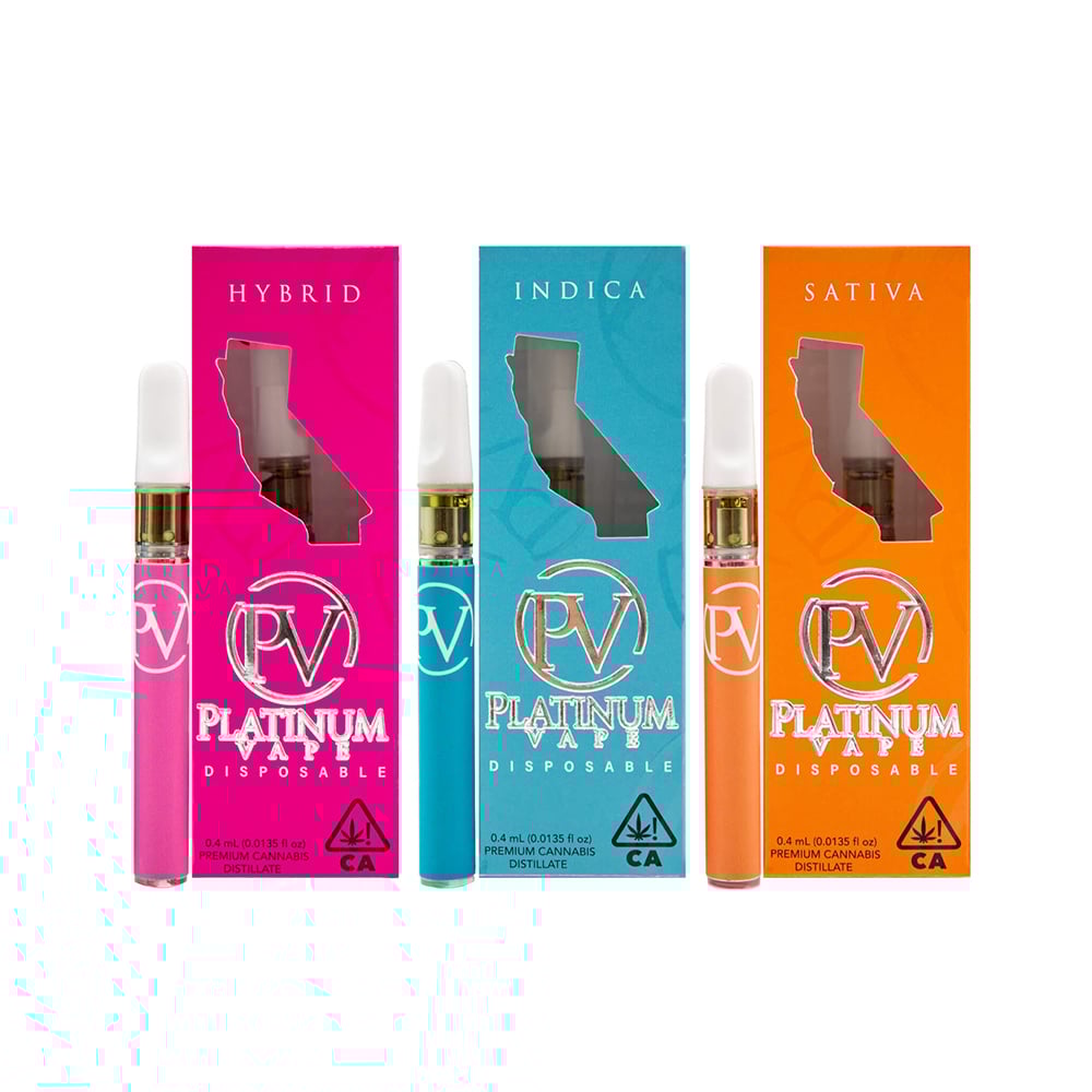 Banana Kush [400mg] Platinum Vape Disposable Pen Jane