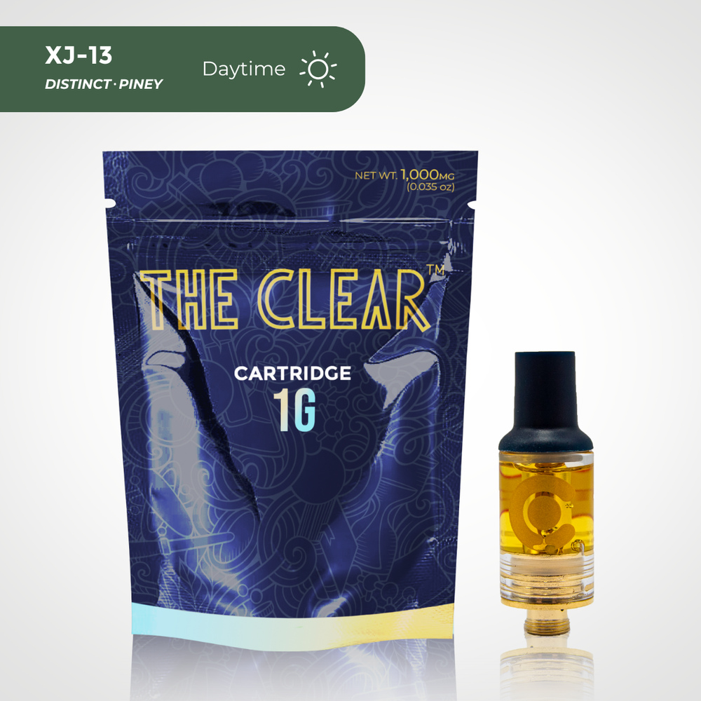 The Clear Original Cartridge 1000mg | XJ-13