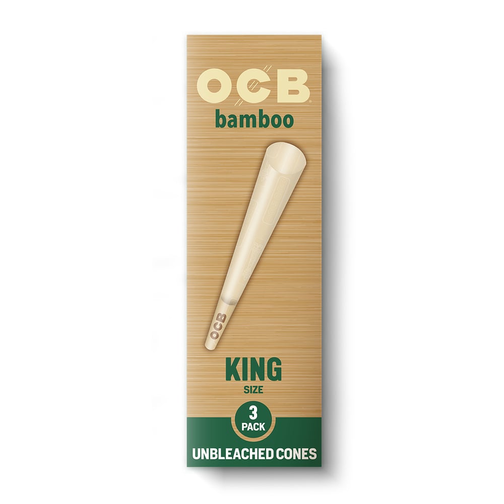 OCB® Bamboo Cones - King   [3pk]