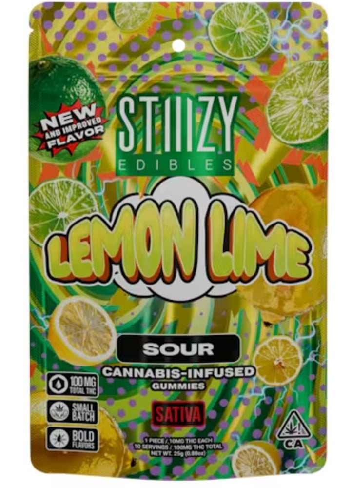 Sour Lemon Lime [10pk] (100mg)
