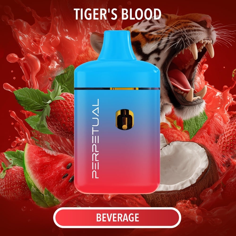 Perpetual - Tiger's Blood Disposable Vape (1g) Perpetual - Tiger's Blood Disposable Vape (1g)