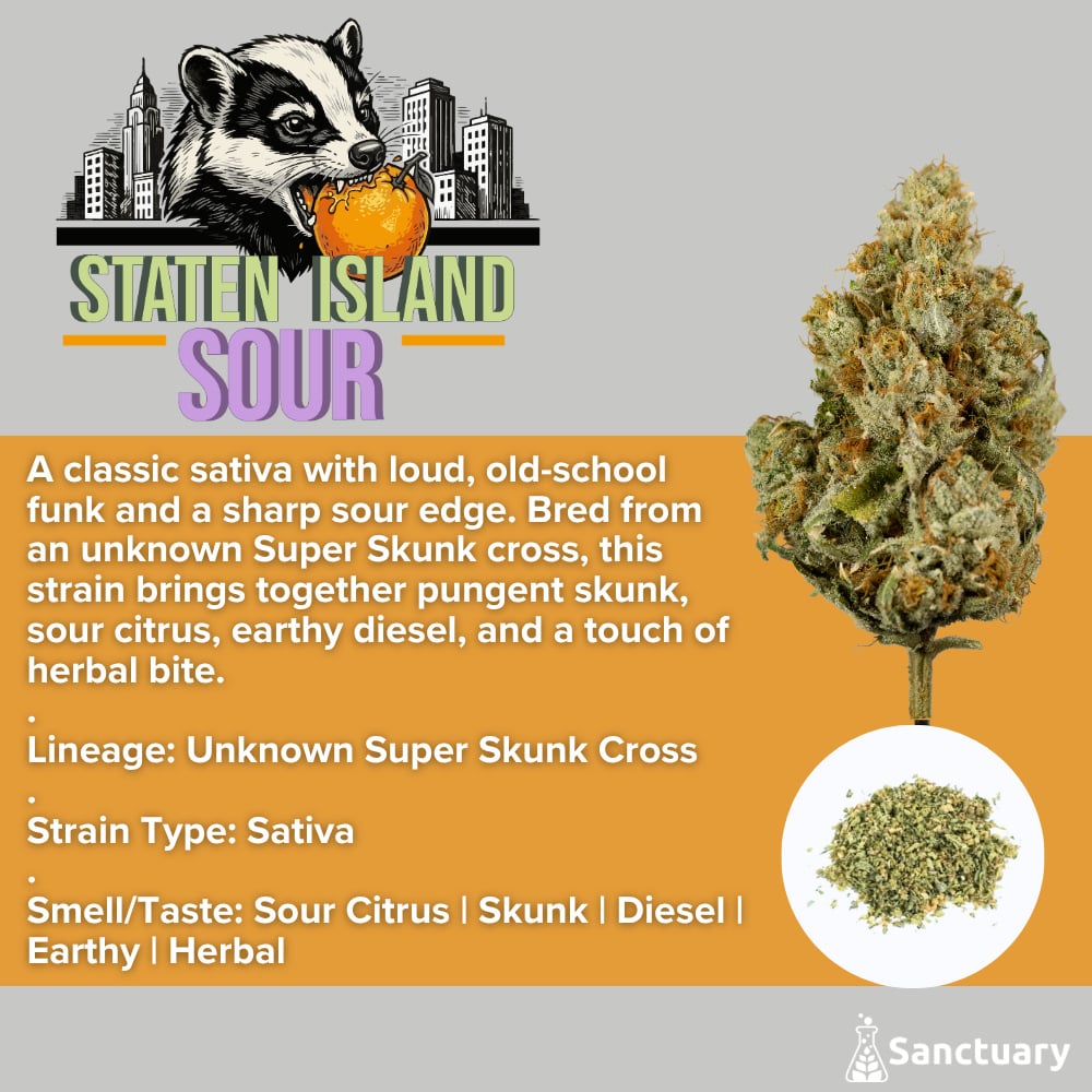 Sanctuary - Staten Island Sour Diesel Shake