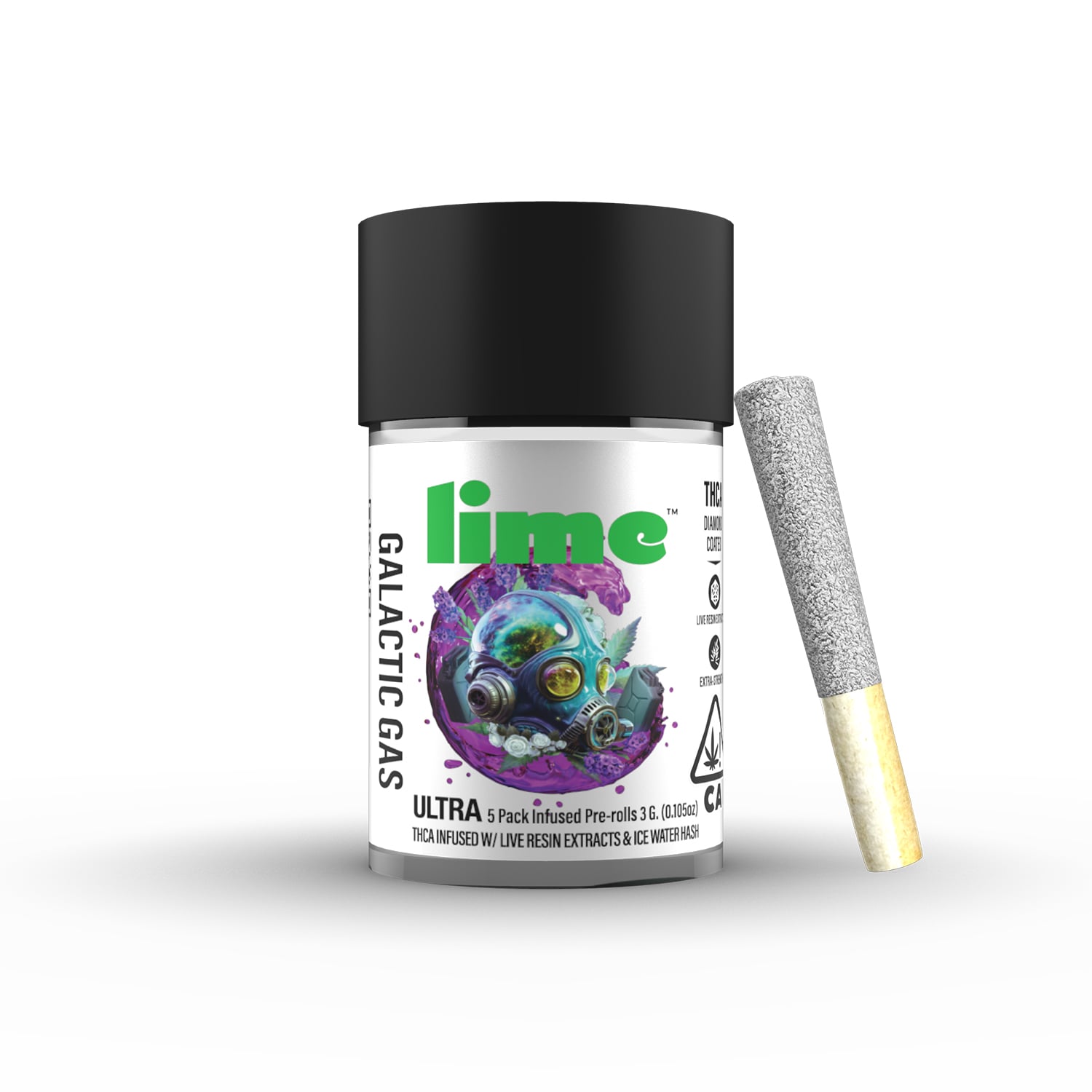 Lime - Galactic Gas [.6g] 5pk - Hybrid