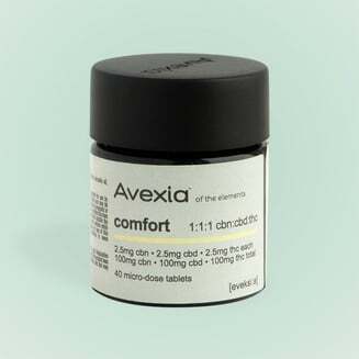 Comfort 1:1:1 CBN:CBD:THC [40pk] (100mg CBN/100mg CBD/100mg THC)