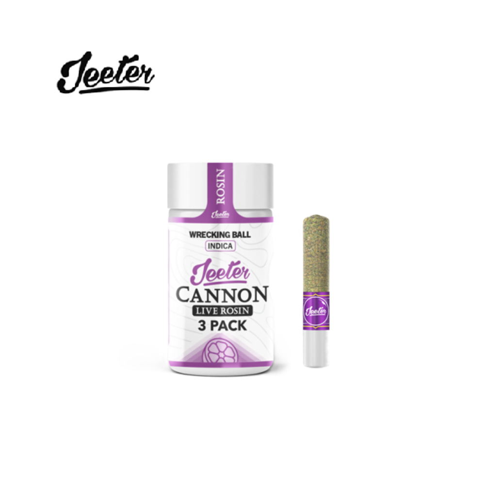 WRECKING BALL 1.5G 3 PACK ROSIN INFUSED PREROLLS