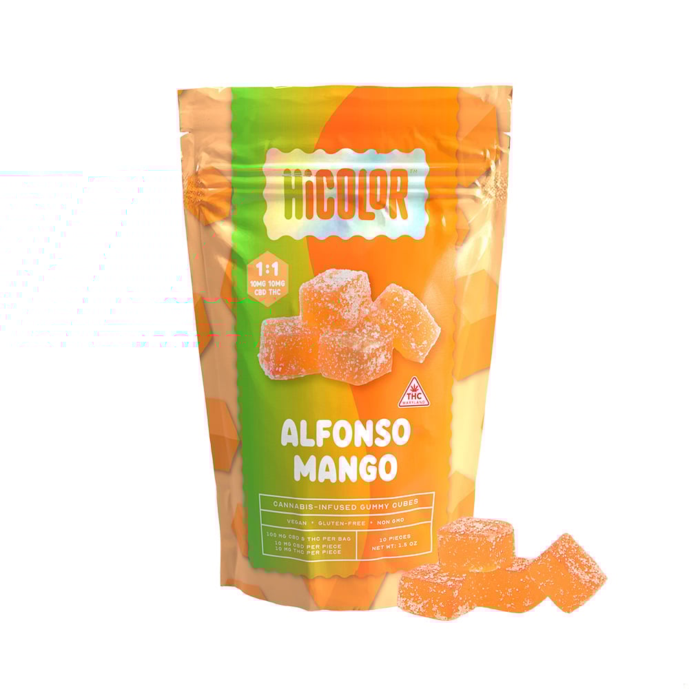 1:1 Alfonso Mango [10pk] (100mg CBD/100mg THC)