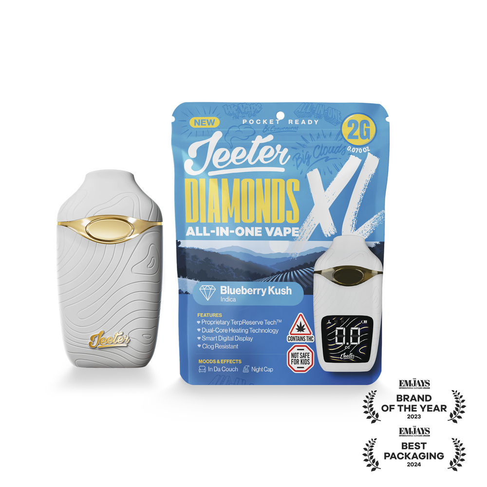 Jeeter - Blueberry Kush (I) Liquid Diamond Disposable Vape (2g)