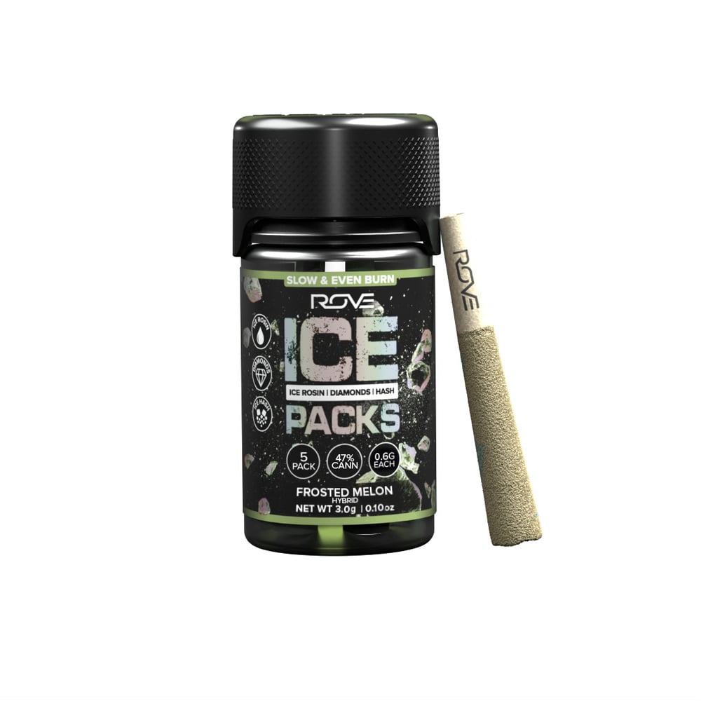 Frosted Melon - Infused Ice Packs (Rosin, Hash, and Diamonds) [5x 0.6g]
