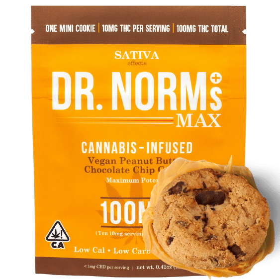 Vegan Peanut Butter Chocolate Chip [10pk] (100mg THC)